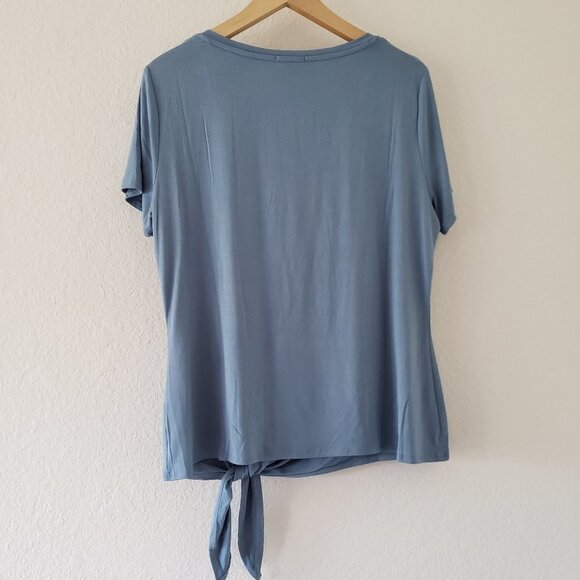 NWT - Matty M Ladies' Side Tie Tee - Size XXL - Picture 4 of 4